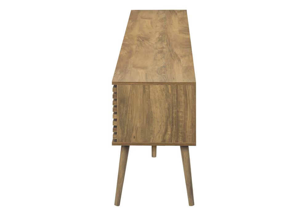 Monarch Specialties - Tv Stand, 72 Inch, Cabinet, Console, Storage Shelves, Walnut Laminate, Contemporary, Modern - I-2784 veiw 6