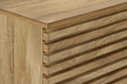 Monarch Specialties - Tv Stand, 72 Inch, Cabinet, Console, Storage Shelves, Walnut Laminate, Contemporary, Modern - I-2784 veiw 9