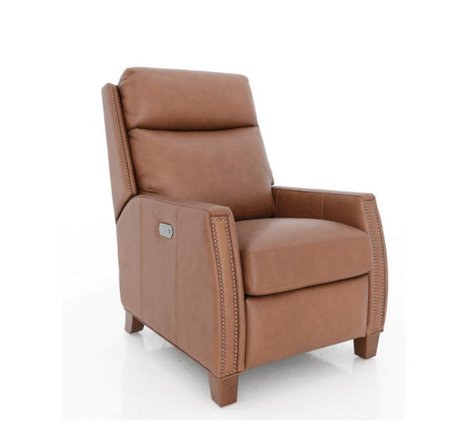 BarcaLounger - Anaheim Power Recliner w/Power Head Rest & Power Lumbar - Dobbs Saddle - 9PHL3687571886 veiw 1