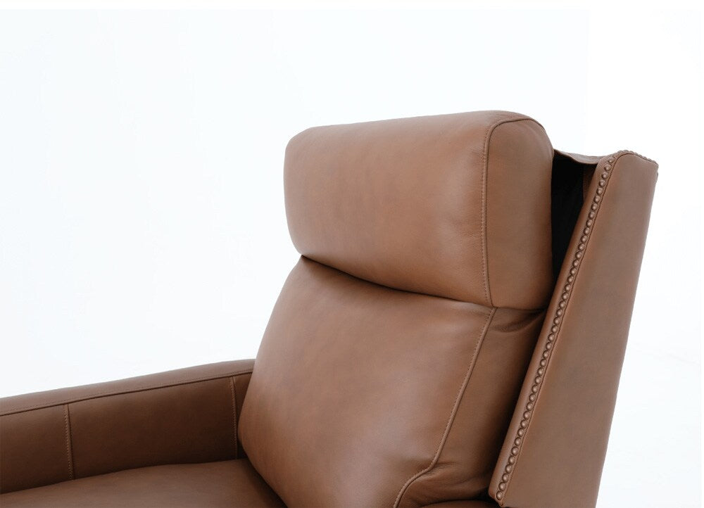 BarcaLounger - Anaheim Power Recliner w/Power Head Rest & Power Lumbar - Dobbs Saddle - 9PHL3687571886 veiw 5