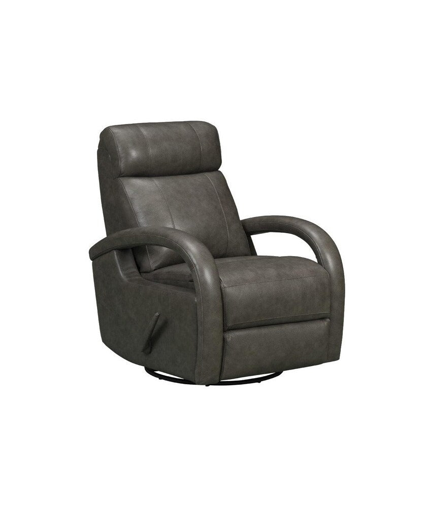 BarcaLounger - Harlee Swivel Glider Recliner - Ryegate Gray - 81365370692 veiw 2