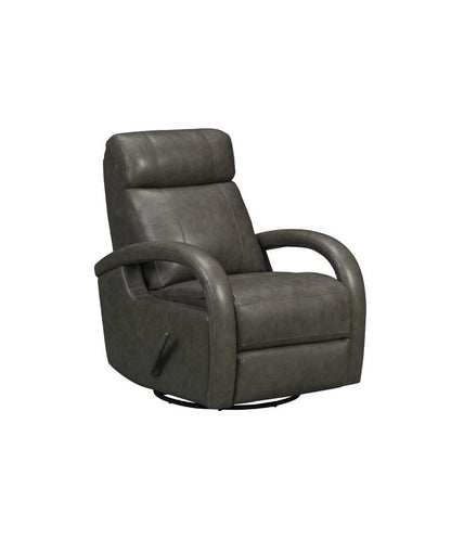 BarcaLounger - Harlee Swivel Glider Recliner - Ryegate Gray - 81365370692 veiw 2