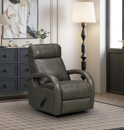 BarcaLounger - Harlee Swivel Glider Recliner - Ryegate Gray - 81365370692 veiw 6