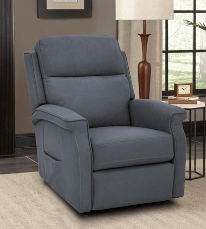BarcaLounger - Lena Power Lift Recliner w/Power Head Rest, Power Lumbar & 2 Zone Heat - Cappriccio Slate - 23PHLH1443214445 veiw 7