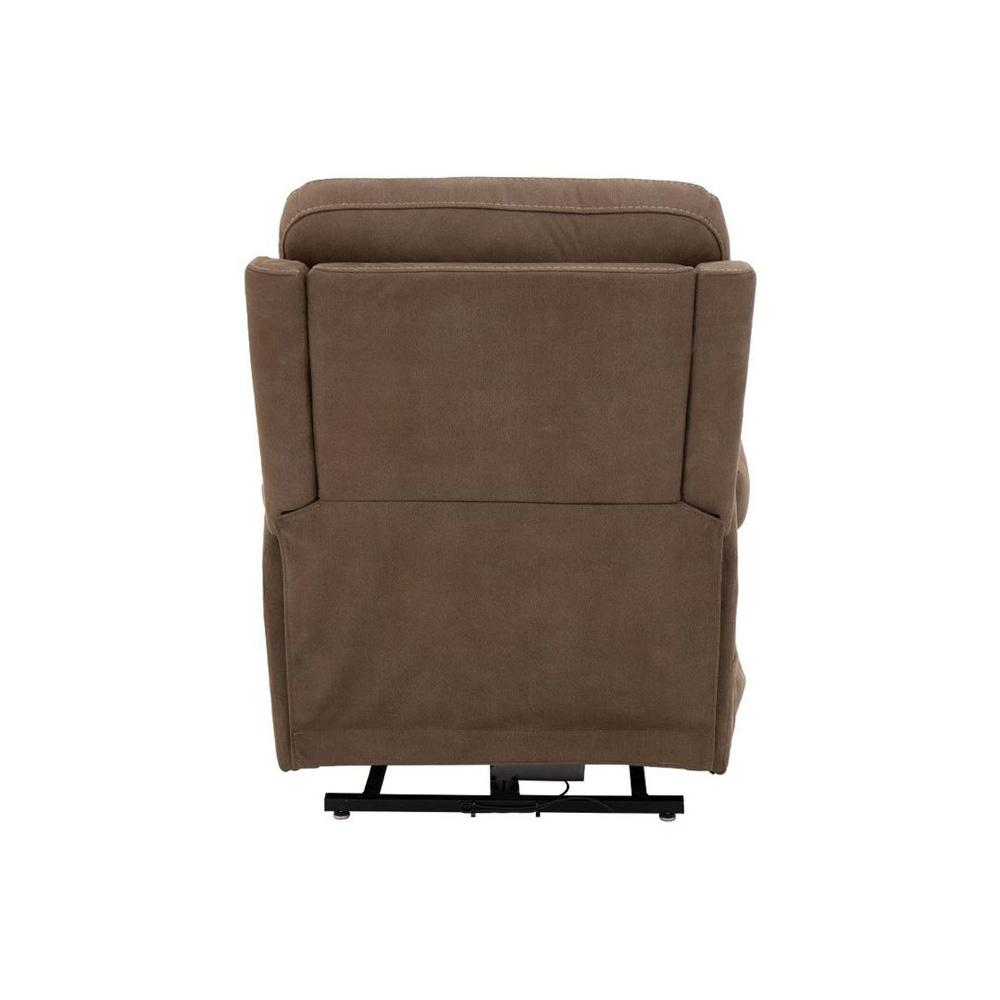 BarcaLounger - Lloyd Power Lift Recliner w/Power Head Rest, Power Lumbar & 3 Zone Heat - Stonewash Granite - 23PHLH1444214585 veiw 2