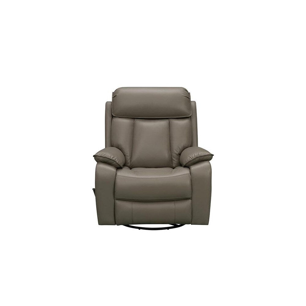 BarcaLounger - Mac Swivel Glider Recliner in Lynn Smokey Gray - 81396373893 veiw 1