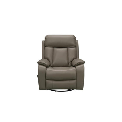BarcaLounger - Mac Swivel Glider Recliner in Lynn Smokey Gray - 81396373893 veiw 1