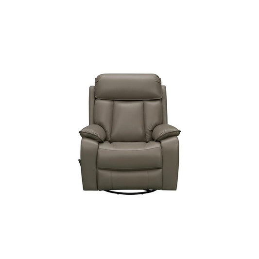 BarcaLounger - Mac Swivel Glider Recliner in Lynn Smokey Gray - 81396373893 veiw 1