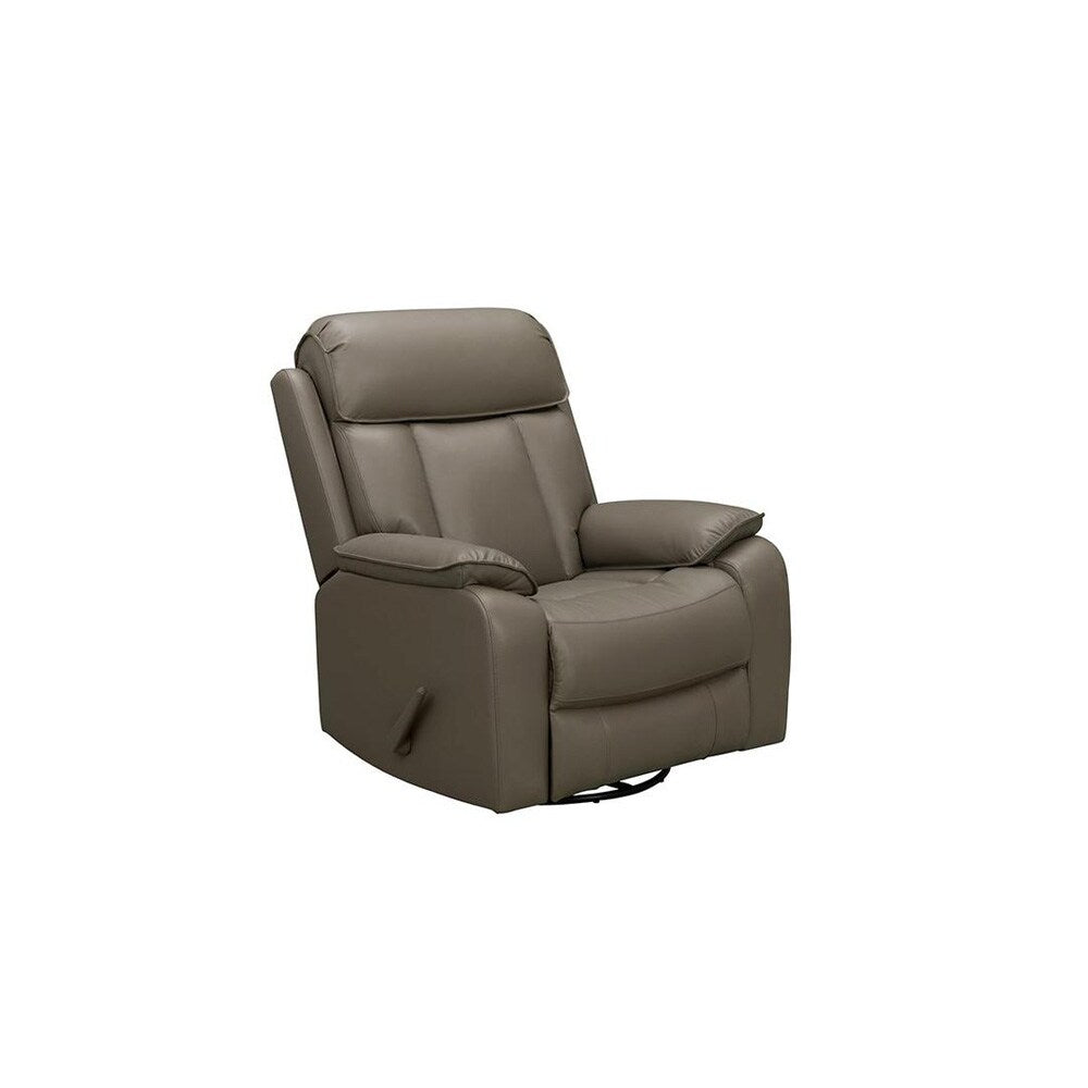 BarcaLounger - Mac Swivel Glider Recliner in Lynn Smokey Gray - 81396373893 veiw 2