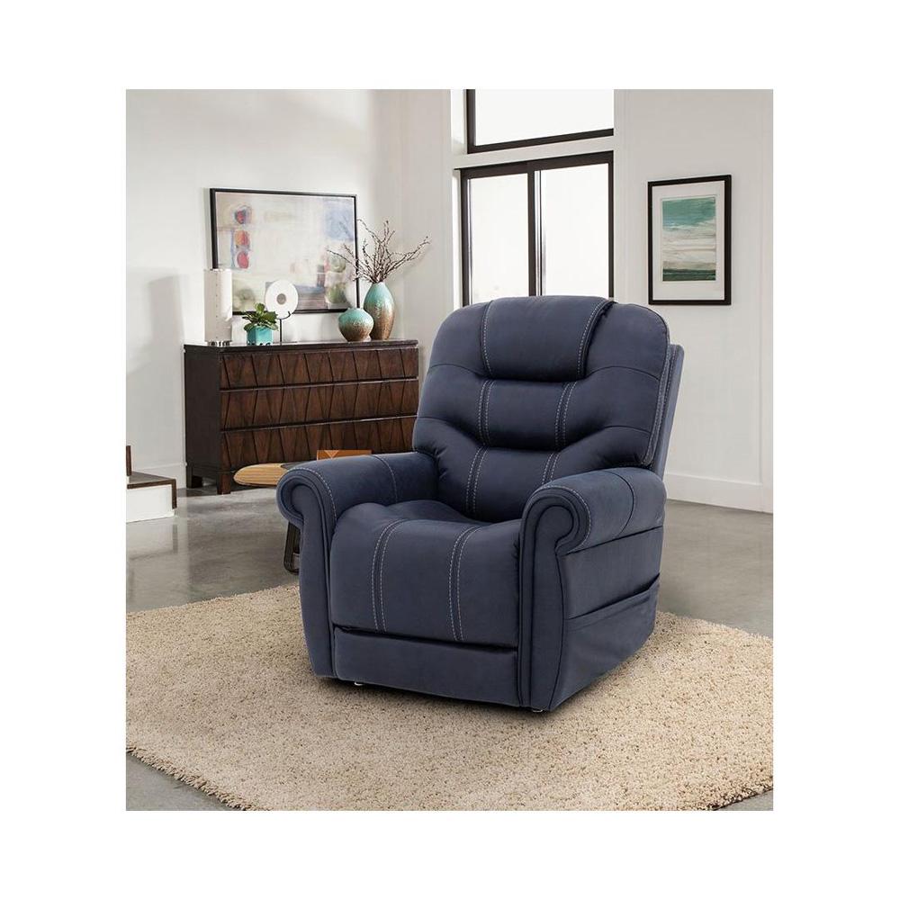 BarcaLounger - Lucas Power Lift Recliner w/Power Head Rest, Power Lumbar & 3 Zone Heat - Canyon Ocean - 23PHLH1442214248 veiw 8