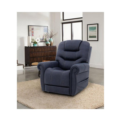 BarcaLounger - Lucas Power Lift Recliner w/Power Head Rest, Power Lumbar & 3 Zone Heat - Canyon Ocean - 23PHLH1442214248 veiw 8