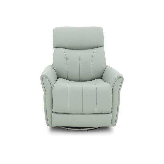BarcaLounger - Mae Power Swivel Recliner w/Power Head Rest & Power Lumbar - Sorrento Spa - 3PHL1445375242 veiw 2