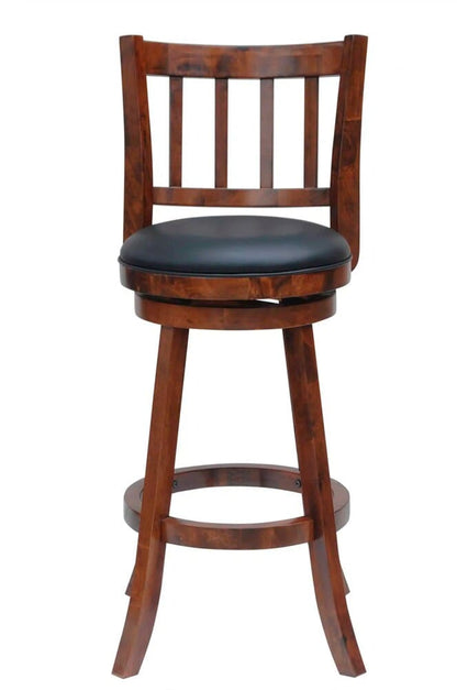 Boraam - Bloomington Swivel Counter Stool - Walnut - 60524_BOR veiw 1