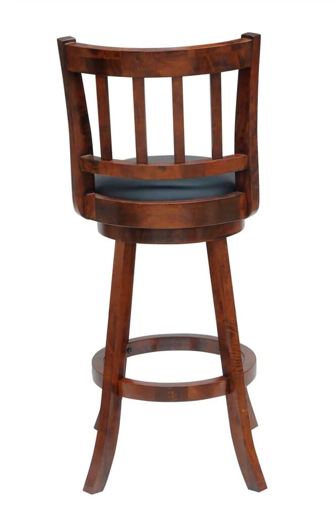 Boraam - Bloomington Swivel Counter Stool - Walnut - 60524_BOR veiw 4