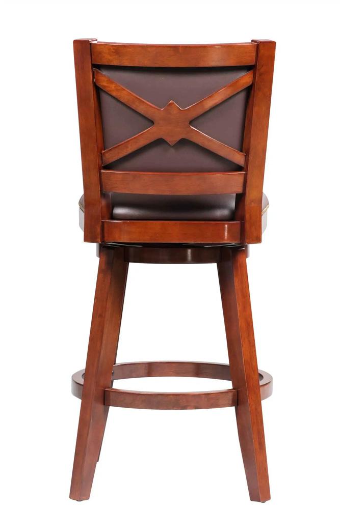 Boraam - Broadmoor Swivel Bar Stool - Cherry - 51929 veiw 5