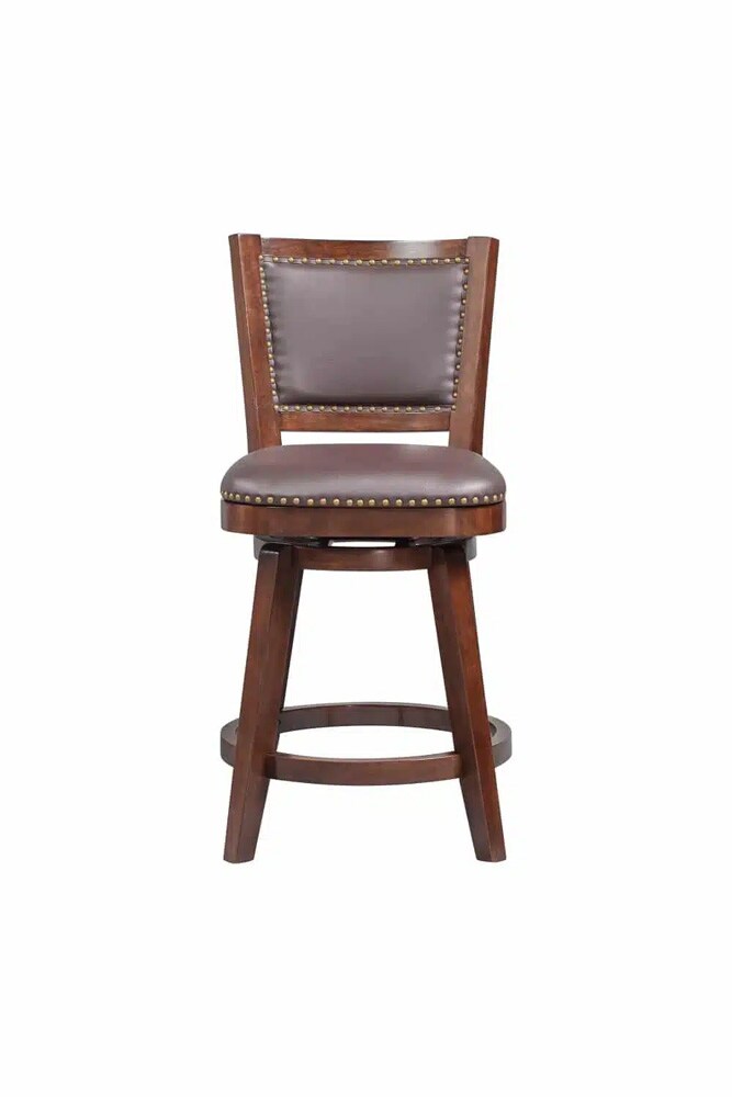 Boraam - Broadmoor Swivel Counter Stool - Cappuccino - 51824 veiw 3