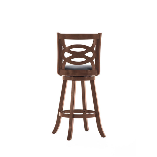 Boraam - Seina Swivel Bar Stool - Cherry - 61929 veiw 2