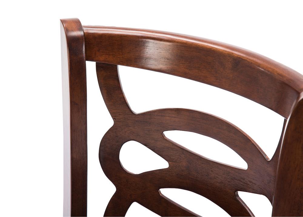 Boraam - Seina Swivel Bar Stool - Cherry - 61929 veiw 5