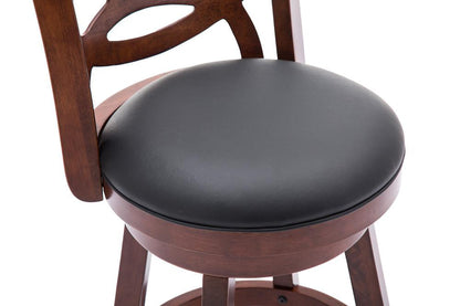 Boraam - Seina Swivel Bar Stool - Cherry - 61929 veiw 6