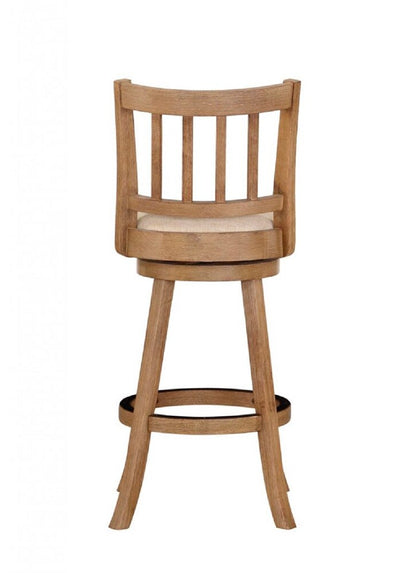 Boraam - Sheldon Swivel Bar Stool - Ivory - 76329 veiw 3