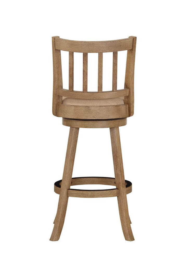 Boraam - Sheldon Swivel Bar Stool - Oatmeal - 76429 veiw 3