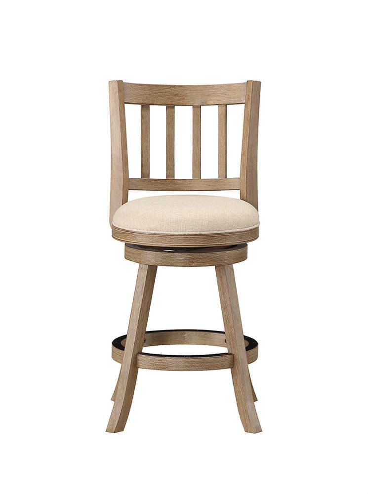 Boraam - Sheldon Swivel Counter Stool - Ivory - 76324 veiw 2