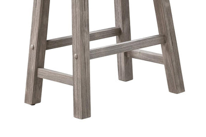 Boraam - Sonoma Backless Saddle Bar Stool - Storm Gray Wire-Brush - 75229 veiw 5
