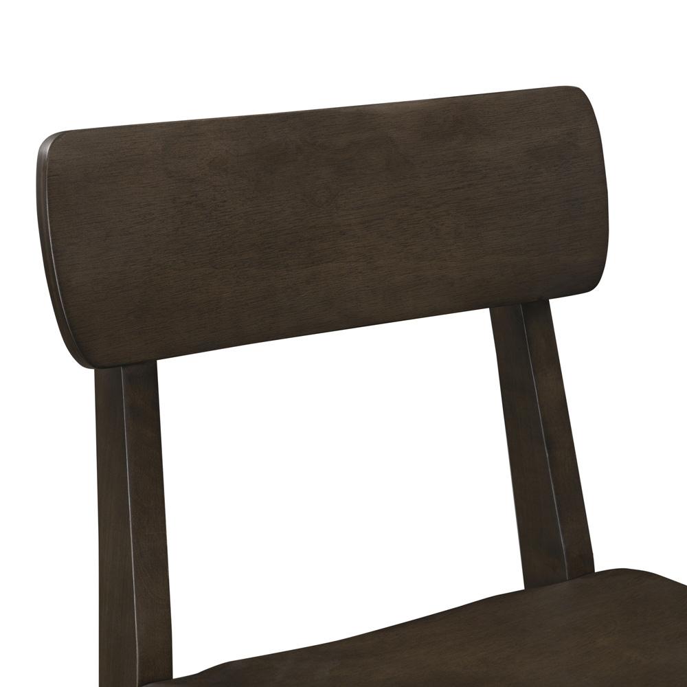 Boraam - Torino Wood Counter Stool - Carbonite Finish - 86724 veiw 5