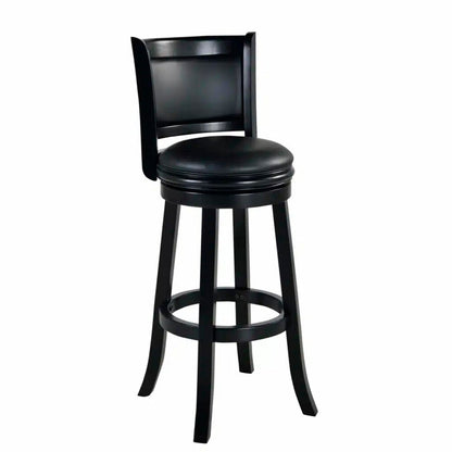 Boraam - Augusta Swivel Extra Tall Bar Stool - Cherry - 49834 veiw 1