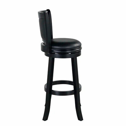 Boraam - Augusta Swivel Extra Tall Bar Stool - Cherry - 49834 veiw 3