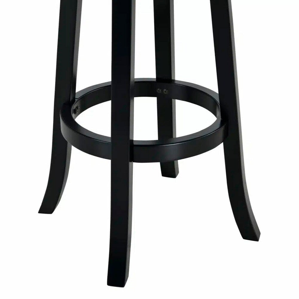 Boraam - Augusta Swivel Extra Tall Bar Stool - Black - 45834 veiw 6
