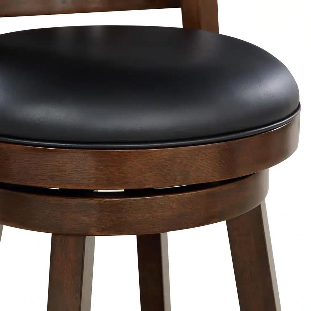 Boraam - Avianna Swivel Counter Stool - Cappuccino - 62824 veiw 6
