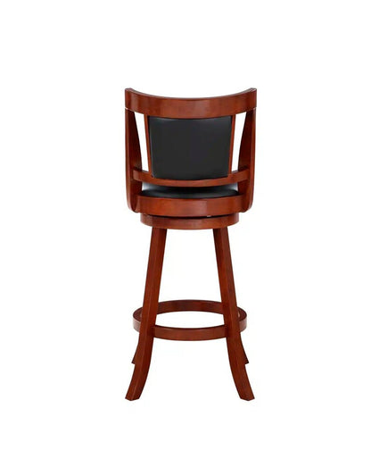 Boraam - Avianna Swivel Counter Stool - Cherry - 62924 veiw 3