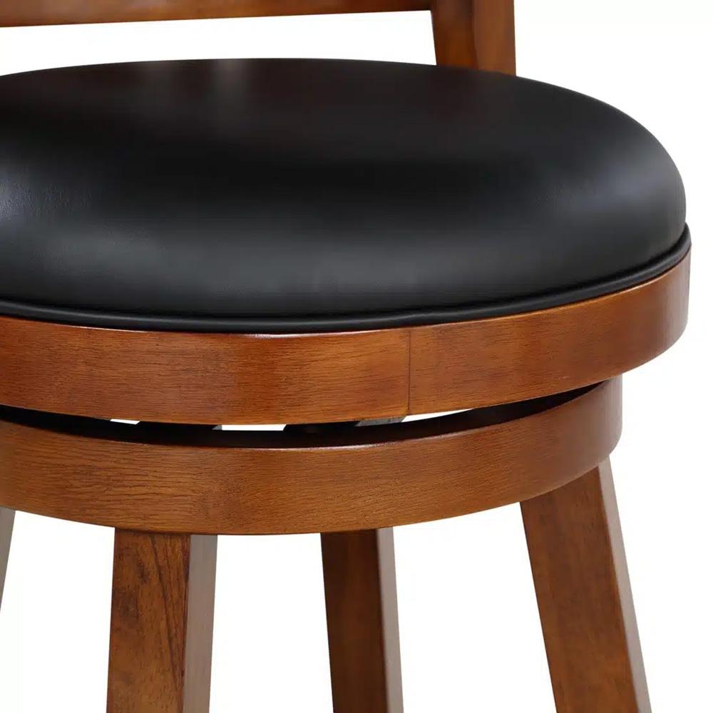 Boraam - Avianna Swivel Counter Stool - Cherry - 62924 veiw 5