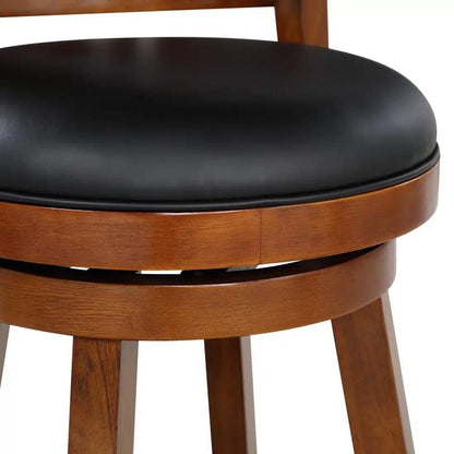 Boraam - Avianna Swivel Counter Stool - Cherry - 62924 veiw 5