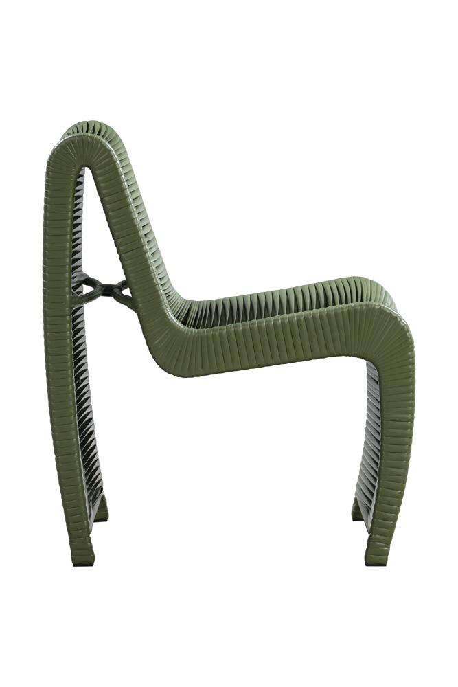 Boraam - Loreins Outdoor Patio Chairs, Set of 2 - Olive Green - 77140 veiw 3