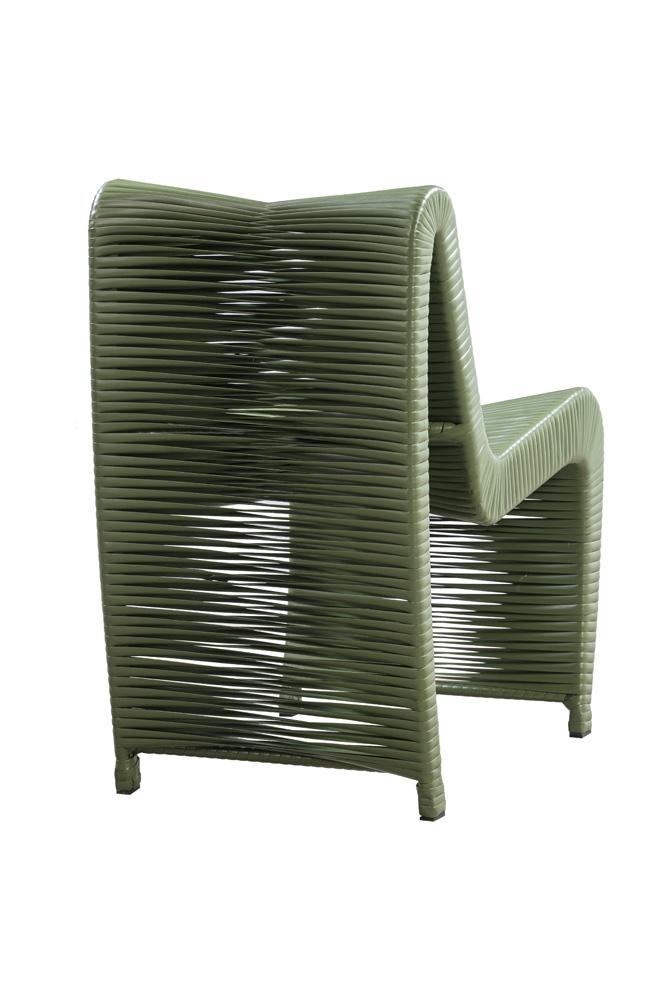 Boraam - Loreins Outdoor Patio Chairs, Set of 2 - Olive Green - 77140 veiw 4