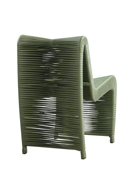 Boraam - Loreins Outdoor Patio Chairs, Set of 2 - Olive Green - 77140 veiw 4
