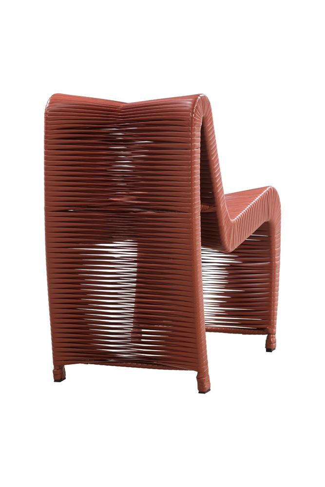 Boraam - Loreins Outdoor Patio Chairs, Set of 2 - Terracotta - 77142 veiw 5