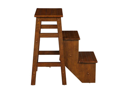 Boraam - Niko Folding 29in Step Stool - Cappuccino - 36829 veiw 3