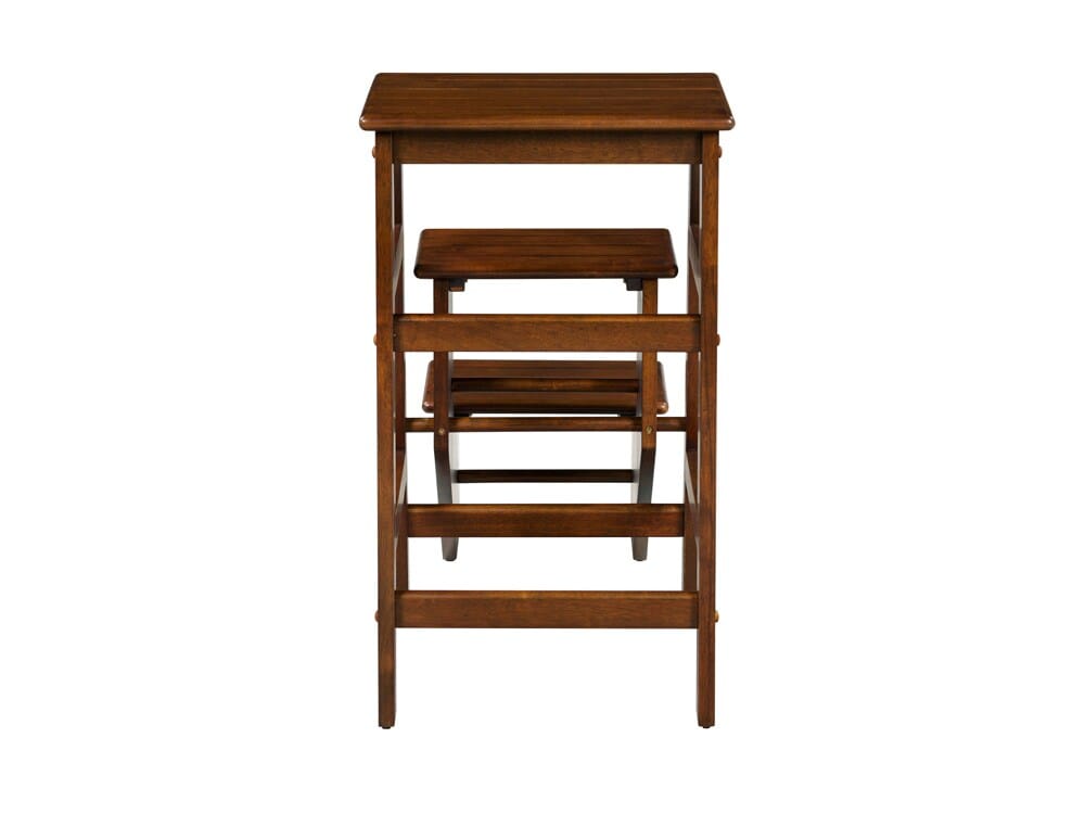 Boraam - Niko Folding 29in Step Stool - Cappuccino - 36829 veiw 4