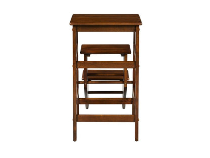 Boraam - Niko Folding 29in Step Stool - Cappuccino - 36829 veiw 4