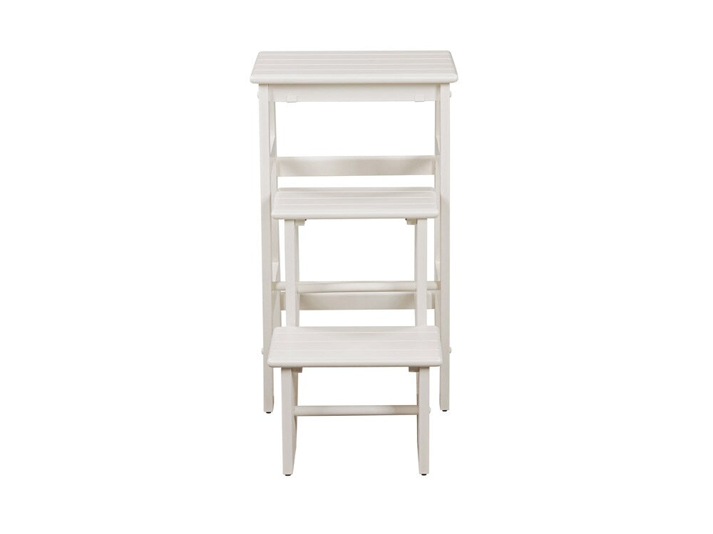Boraam - Niko Folding 29in Step Stool - Cream - 36729 veiw 2