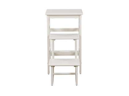 Boraam - Niko Folding 29in Step Stool - Cream - 36729 veiw 2