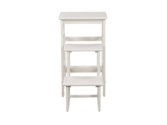 Boraam - Niko Folding 29in Step Stool - Cream - 36729 veiw 2