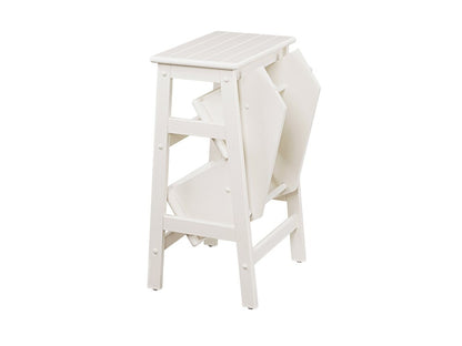Boraam - Niko Folding 29in Step Stool - Cream - 36729 veiw 4