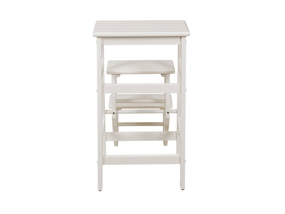 Boraam - Niko Folding 29in Step Stool - Cream - 36729 veiw 5
