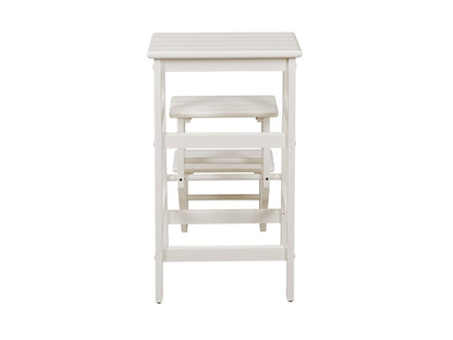 Boraam - Niko Folding 29in Step Stool - Cream - 36729 veiw 5