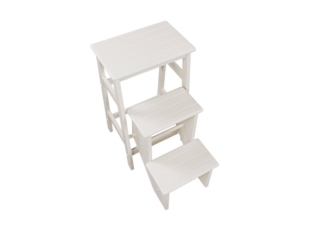 Boraam - Niko Folding 29in Step Stool - Cream - 36729 veiw 6