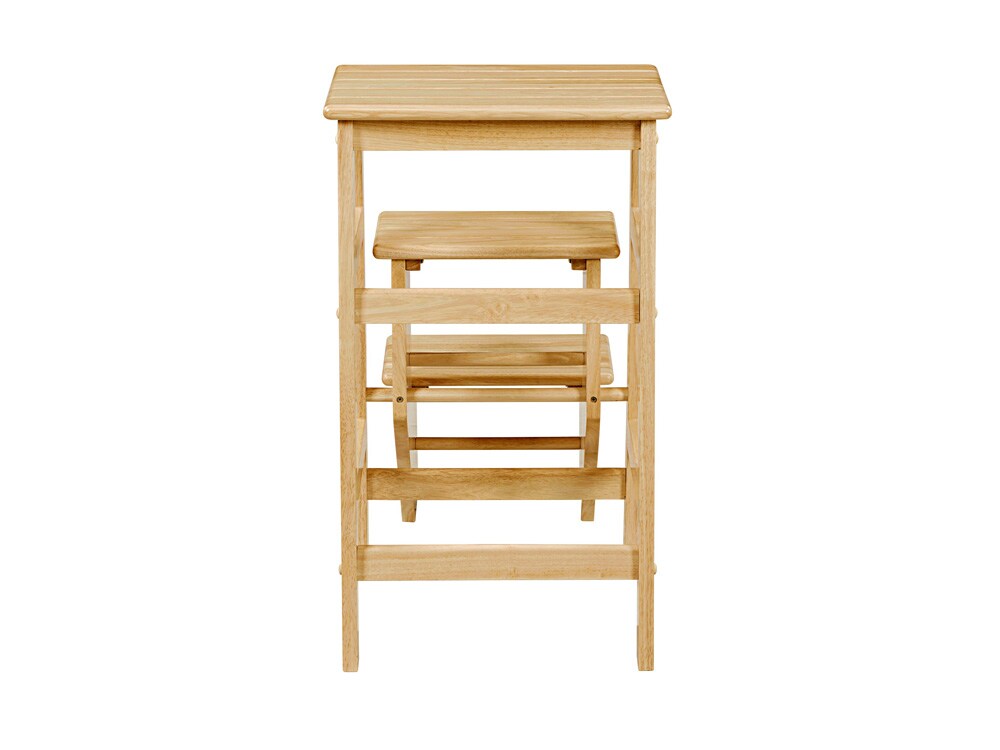 Boraam - Niko Folding 29in Step Stool - Natural - 36629 veiw 4